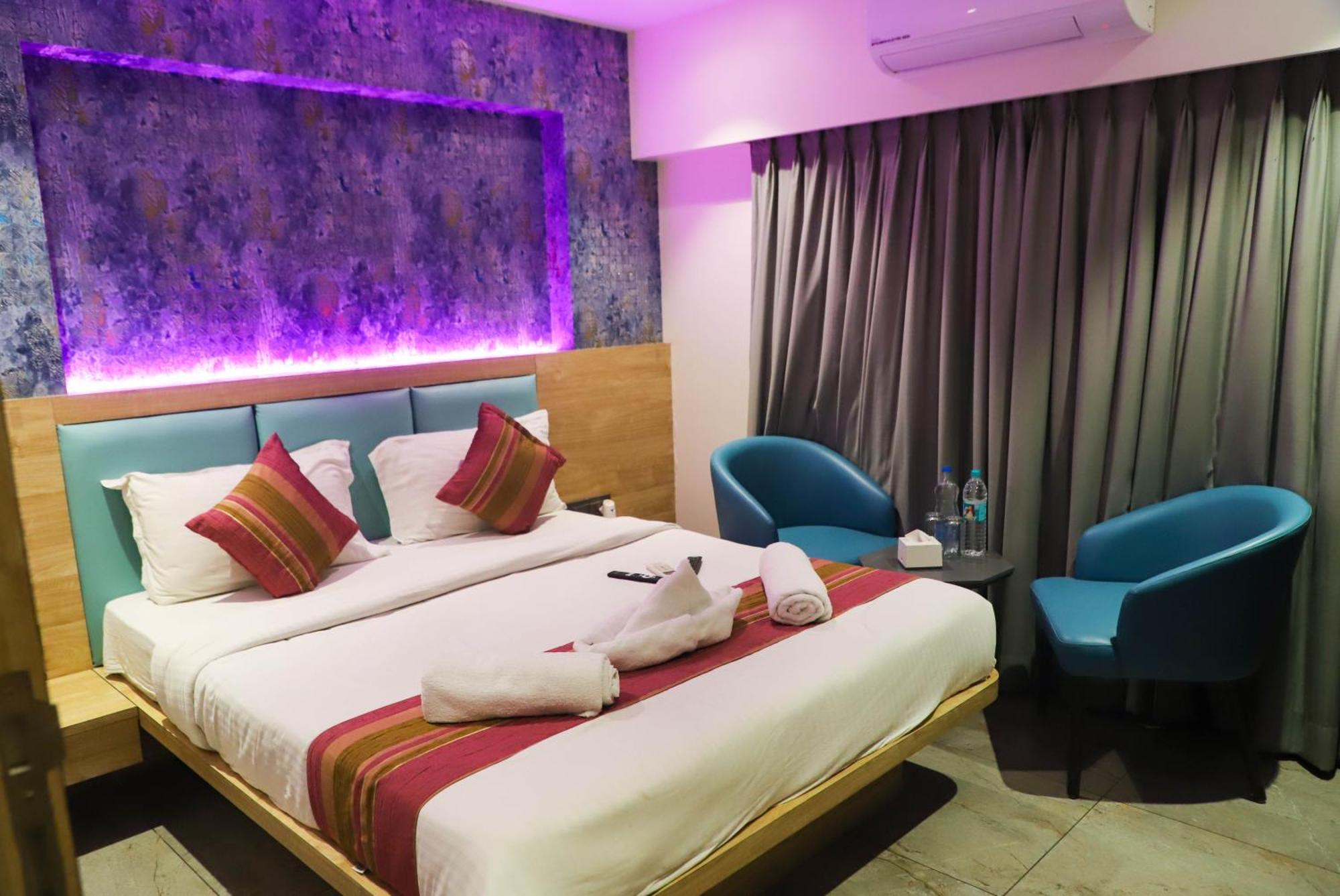 Hotel Aura Inn Airoli ,Digha Nova Bombaim Exterior foto